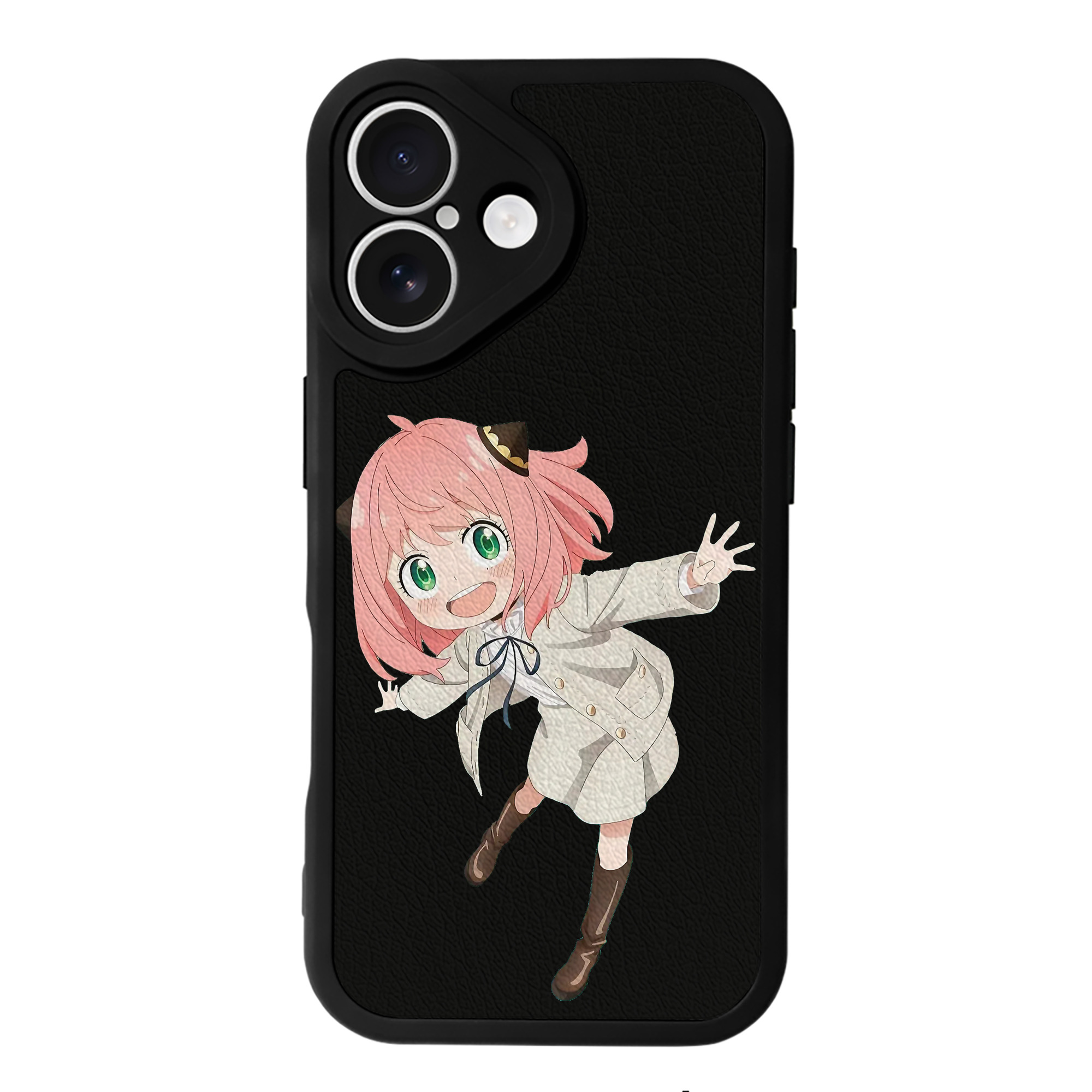 （画像用） SPY×FAMILY间谍家家酒 【iPhone 16シリーズ対応】シリコンスマホケース（レザー調） 材質：シリコン